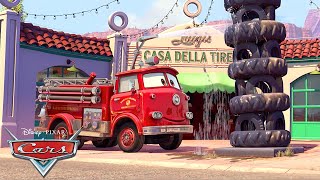 Best of Red the Firetruck  Pixar Cars [upl. by Linzy962]