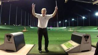 Hitting a Field Goal at Top Golf [upl. by Ahsad]