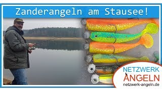 Zanderangeln am Stausee [upl. by Cohligan]