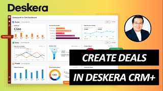 How to Create a Deal in Deskera CRM [upl. by Orsola]