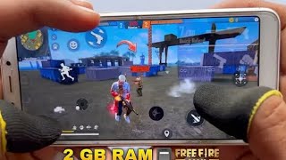 2 GB RAM FREE FIRE 😫2gb ram gameplay😂2 gb ram wala mobile me free fire kaise khelevideogames [upl. by Joette]