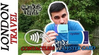 Contactless vs Oyster Card EXPLAINED Which card to choose London Travel [upl. by Adena]