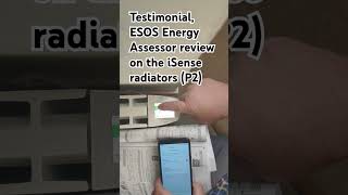 Testimonial ESOS Energy Assessor review on the iSense Smart wifi Radiators by INTELLI HEAT P2 [upl. by Yeleek]