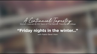 Friday Nights in the Winter with Rabbi Berel Wein [upl. by Ingemar]