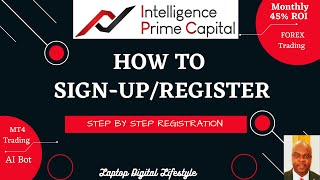 Intelligence Prime Capital IPC  How To Sign UpRegisterFundPay For Your Subscription [upl. by Olivia117]