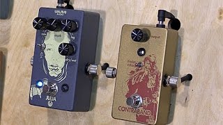 NAMM 16  Walrus Audio Julia ChorusVibrato amp Contraband Fuzz Demos [upl. by Enahsal]