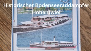 Historischer Bodenseeraddampfer Hohentwiel [upl. by Manoff451]