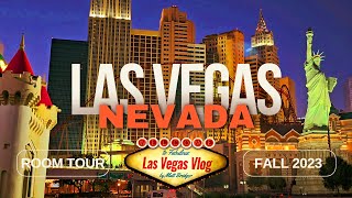 New York New York Las Vegas Hotel amp Casino Remodeled Spa Suite 1215 Room Tour 18th October 2023 [upl. by Nylyrehc248]