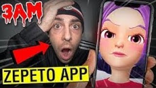 INSANE DO NOT PLAY ZEPETO APP AT 3AM CALLING ZEPETO AT 3AM CHALLENGE [upl. by Anialram495]