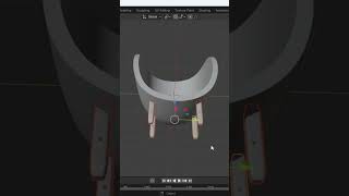 I speed ran making a chair blender 3dmodeling 3dart havefun shortsviral speedrun timelapse [upl. by Tnomal]