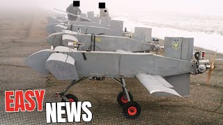 The Ukrainian military received longrange kamikaze UAVs AQ 400 Scythe [upl. by Nila]