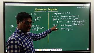 Class  11th  Chemistry  Shende Sir  Cyanide and Isocyanide [upl. by Nylesoy]