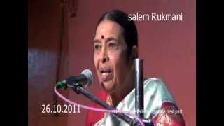 Kandhar Sashti Special  Kandha PuranamSalem Rukmanipart 01 [upl. by Kirven]