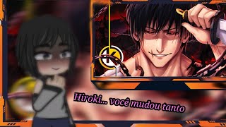 kokujin no Tenkousei react a rap do Toji OkabeOficial AS Hiroki as Toji [upl. by Ahsikam676]