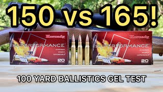 308 Winchester Hornady Superformance SST Ballistics Gel Ammo Test [upl. by Rist]