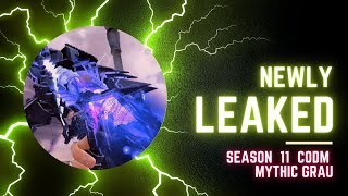 CODM Season 11 Leaks Mythic Grau codm codmleaks codmobilegameplay codmobile [upl. by Acinnor]