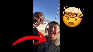 quotA Thousand milesquot Terry crews canta junto a un soldado su parte de la película [upl. by Talich]