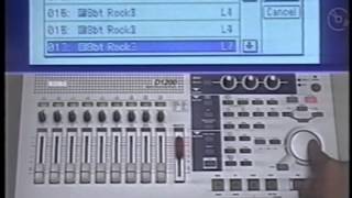 KORG D1200 MKII video manual [upl. by Karry]