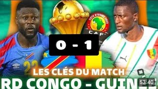 GUINÉE 🇬🇳1️⃣0️⃣🇨🇩 RD CONGO ELIMINATOIRE CAN MAROC 2025 [upl. by Kcirdek]