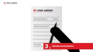 Een hoortest en hoortoestellen bij Hans Anders [upl. by Eenaj160]