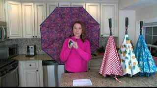 ReversABrella Auto Open Umbrella with Personal Alarm amp Light on QVC [upl. by Ynoep89]