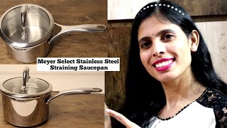 Best Saucepan in 2023  Meyer Select Saucepan Review  Stainless Steel Sauce Pan  NikGoals [upl. by Clay966]