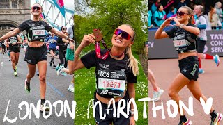 LONDON MARATHON 2024 VLOG  3hrs 39mins ad [upl. by Marriott]