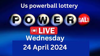 Powerball drawing live form April 24 2024  powerball live tonight [upl. by Linoel]