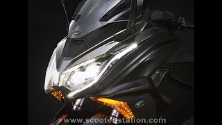 THE ALL NEW KYMCO AK 550 ABS 2017 [upl. by Nauqram]