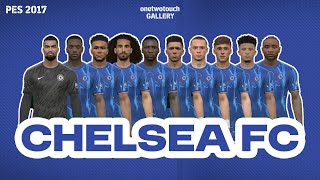 PES 2017 CHELSEA FACEPACK [upl. by Leviram280]