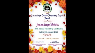 Jnanadeepa Habba  Jnanadeepa Pre School 1st Annual Day [upl. by Elamaj]