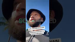 Robert Whittaker vs Khamzat Chimaev Fight Day Showdown [upl. by Lombard]