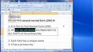 Normalisation 2NF Understanding and Applying Second Normal Form [upl. by Nehpets269]