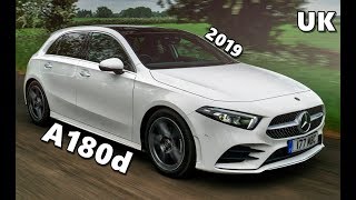 2019 Mercedes A180d UK Driving Exterior Interior [upl. by Bible350]