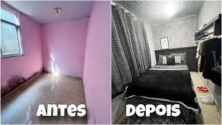 TRANSFORMEI O QUARTO GASTANDO POUCO  UM QUARTO DE MILHÕES [upl. by Engedus]