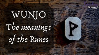 Wunjo  The Meanings of the Runes [upl. by Thissa212]