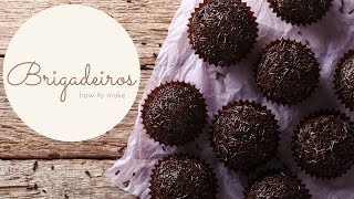 How to make Brazilian brigadeiros [upl. by Inoy939]