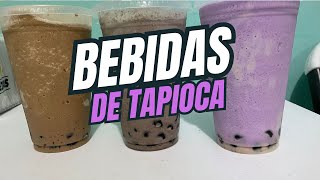 APRENDE A PREPARAR BOOBA TEA O SMOOTHIE DE TAPIOCA PARA NEGOCIO [upl. by Thirza]