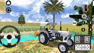 Diy tractor making farming simulator 3D Android gameplay tractor wala video mini tractor gaming [upl. by Esnahc]