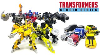 Transformers Studio Series 15th Anniversary AUTOBOTS ARRIVAL 5 Pack Review [upl. by Bronk]