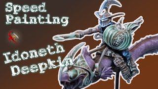 Painting Idoneth Deepkin for Age of Sigmar [upl. by Suoicul]