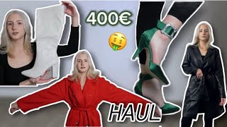 XXL shein fashion haul🤑 mäntel stiefel amp pumps😍👠 annatks [upl. by Lothair]