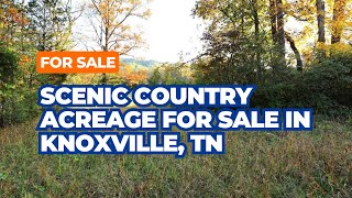 For Sale 107 Acres of Scenic Country Land in South Knoxville in East Tennessee [upl. by Nesbitt]