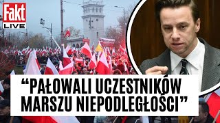 Rząd Tuska NAPUSZCZAŁ POLICJĘ na narodowców na Marszu Niepodległości Mocne oskarżenia Bosaka [upl. by Matilda]