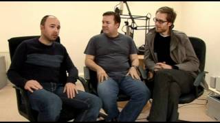 Ricky Gervais Stephen Merchant and Karl Pilkington  eccentric people and self checking [upl. by Tertia971]