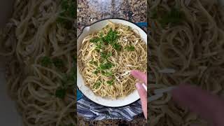 Browned Butter Mizithra Cheese dinnerideas easyrecipe pastarecipe pasta castiron [upl. by Ben442]