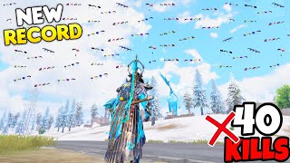 My Highest Kills Record in Snow Mode in BGMI • 39 KILLS • BGMI Gameplay [upl. by Chuah244]