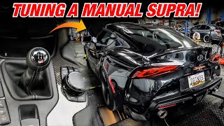 M5K Manual Supra Gets Our B58 Tuning Package [upl. by Gerick]