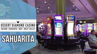 Tucson Desert Diamond Casino Sahuarita Location Walk Around Highlight [upl. by Aihselef]