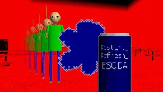 Baldi is Super Fast but I have Infinite BSODA WRONG ANSWERS ONLY  Baldis Basics Classic [upl. by Schoenberg]